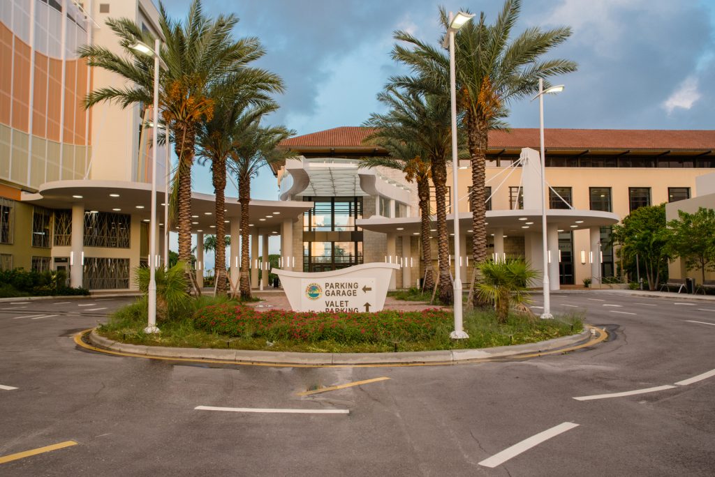 Palm Beach County Convention Centerの正面入口